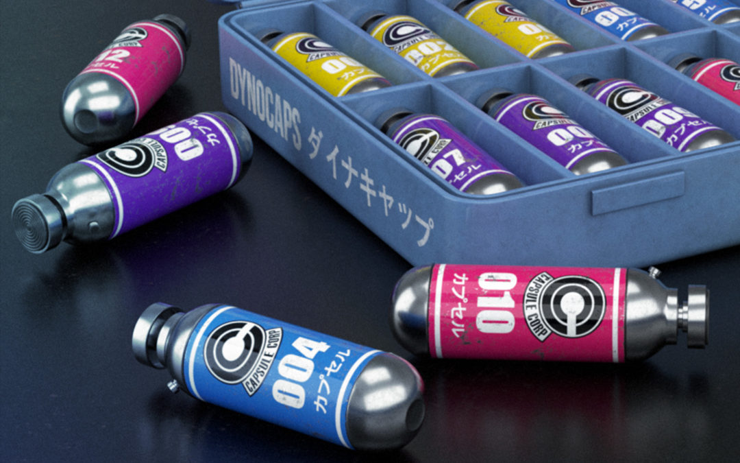 Dynocaps – 3D Concept Art