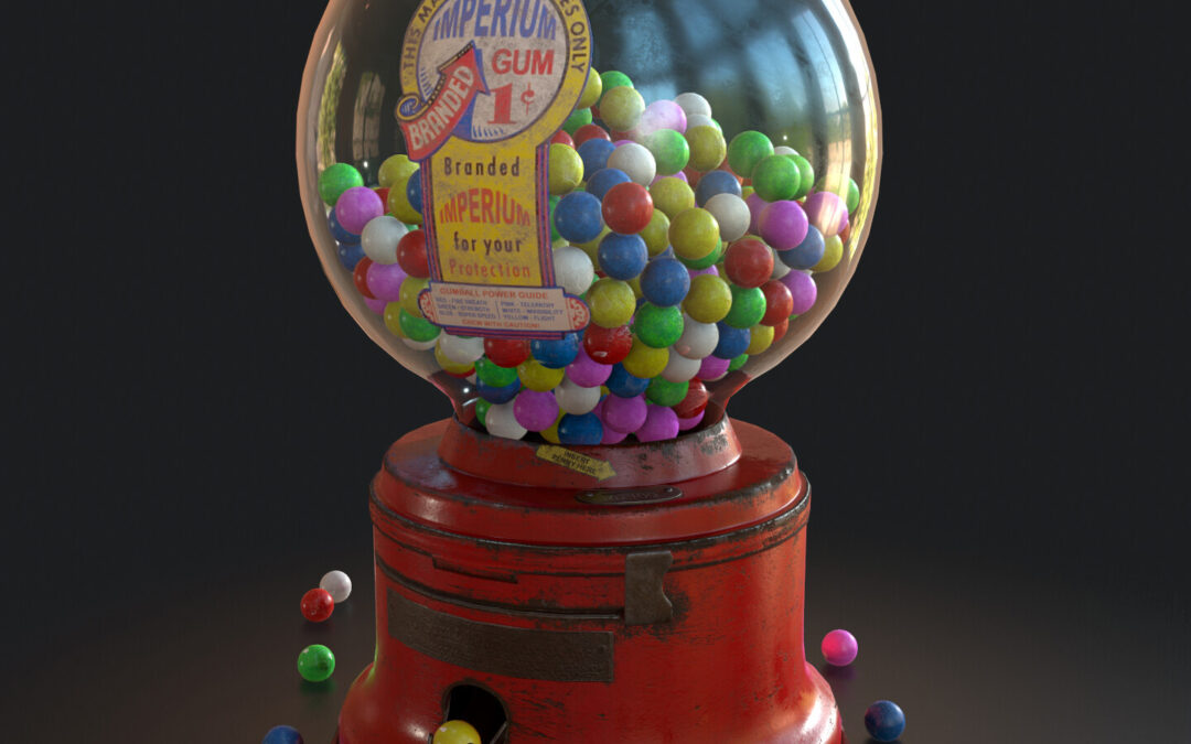 Gumball Machine – Game Asset